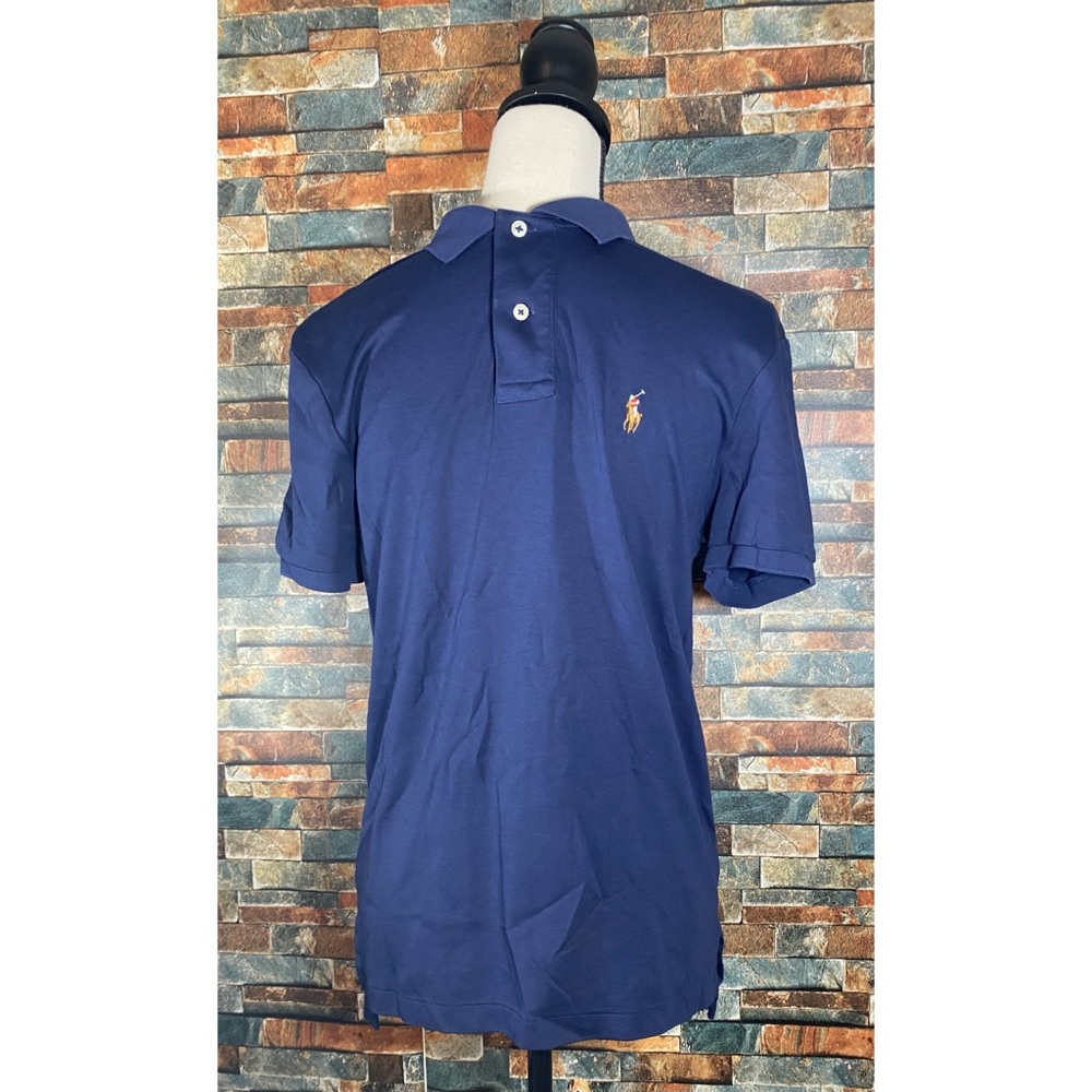 Navy Blue men dri-fit Ralph Lauren polo